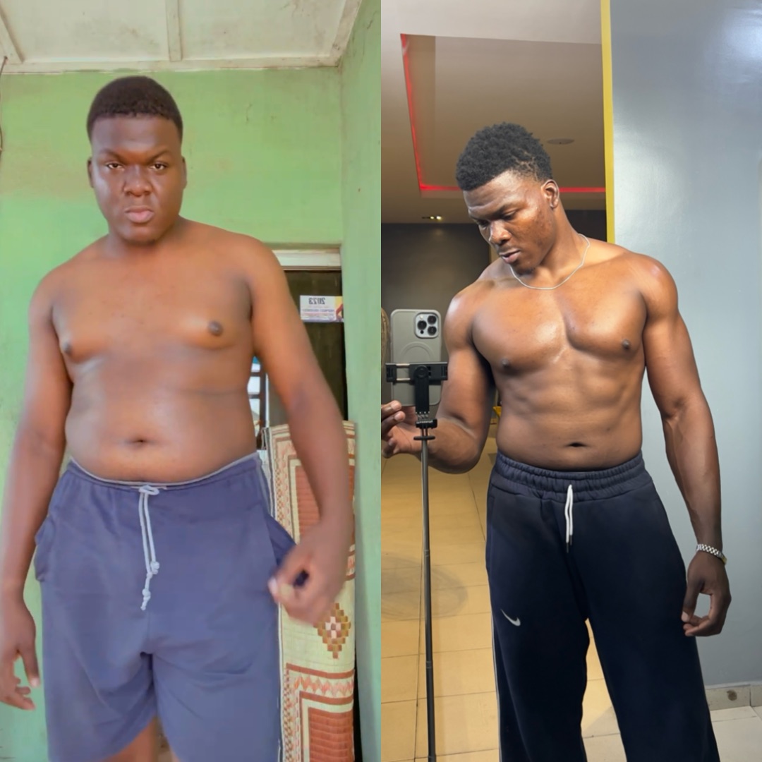 Clinton before and after transformation