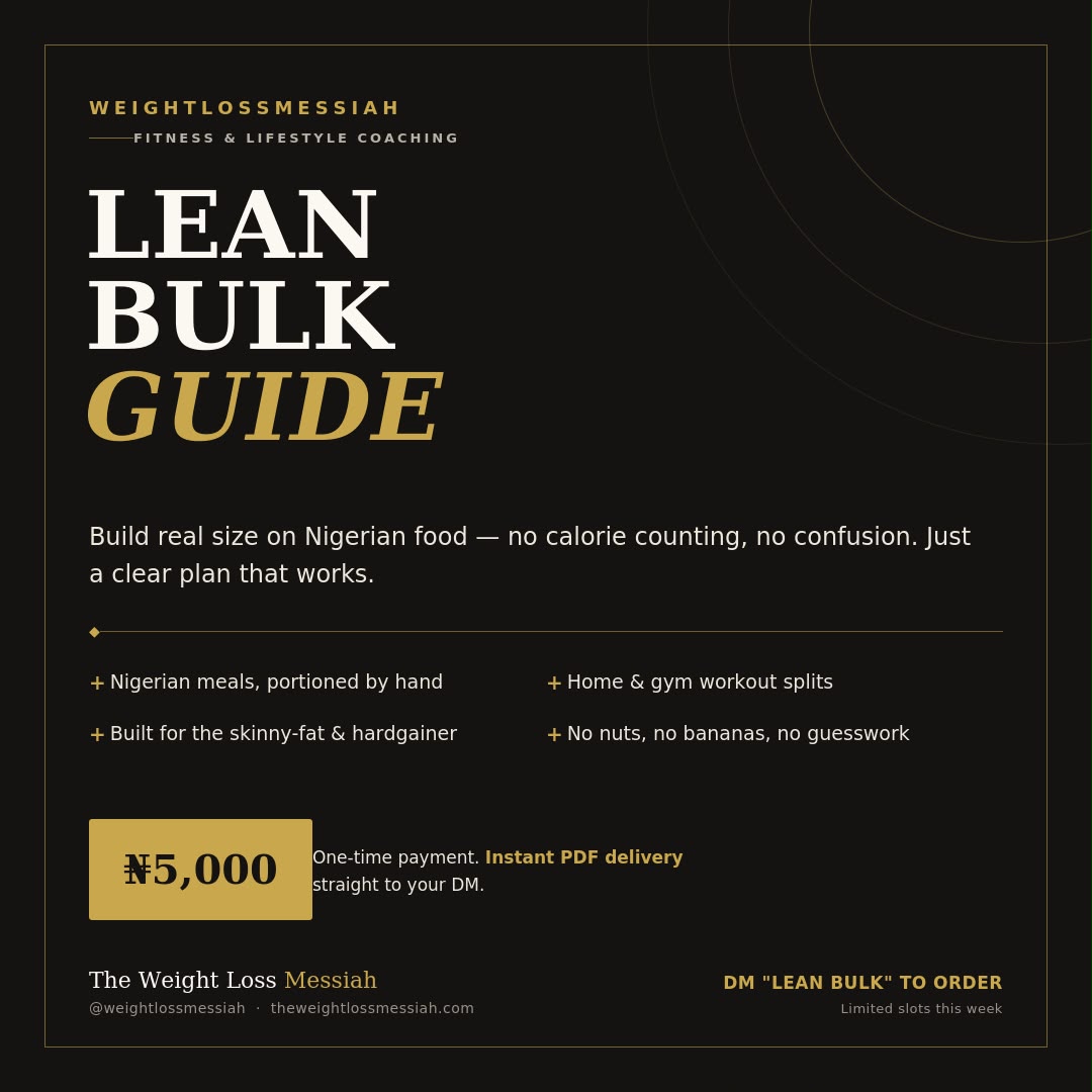 Lean Bulk Guide